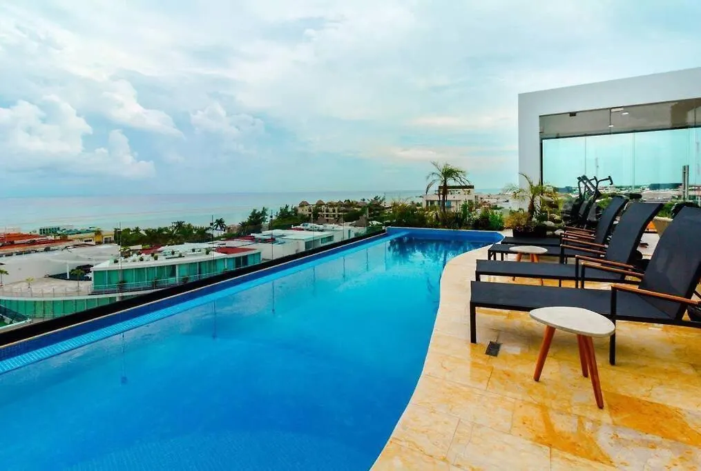شقة Studio With Ac Pool Gym, Rooftop View 100Mb Wifi بلايا ديل كارمن المكسيك