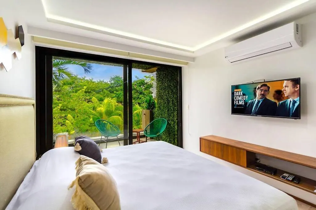 شقة Studio With Ac Pool Gym, Rooftop View 100Mb Wifi بلايا ديل كارمن