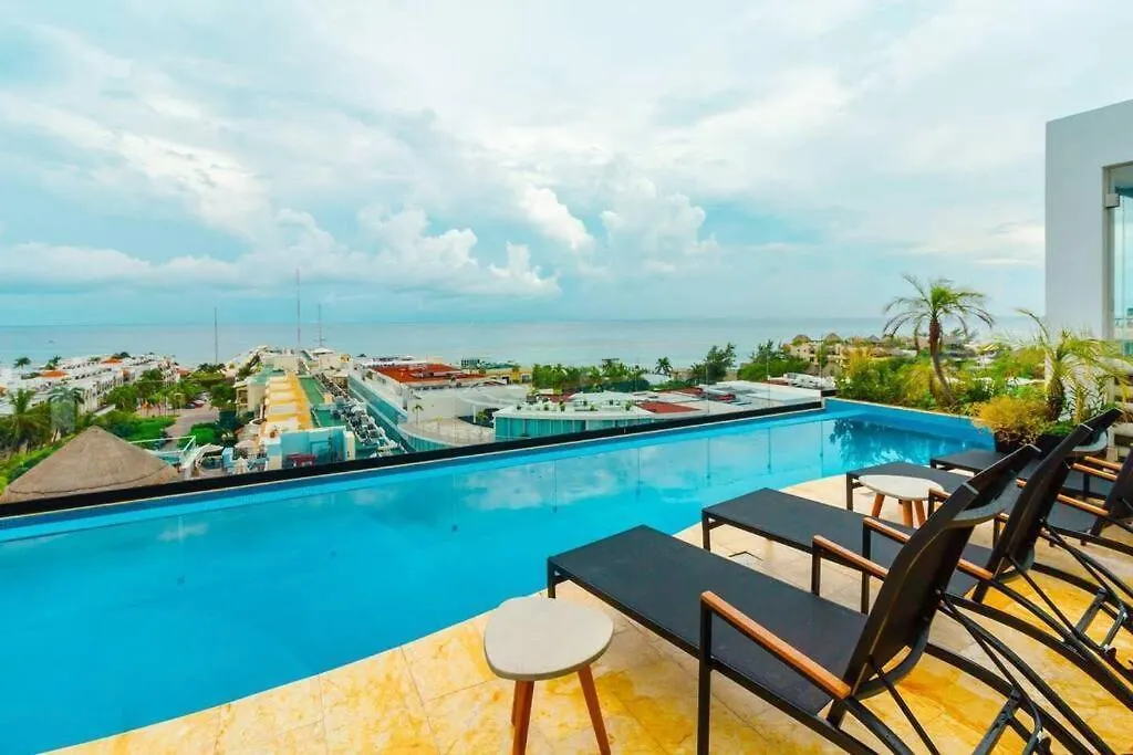 Studio With Ac Pool Gym, Rooftop View 100Mb Wifi بلايا ديل كارمن